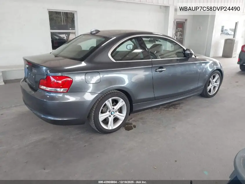 WBAUP7C58DVP24490 2013 BMW 128I
