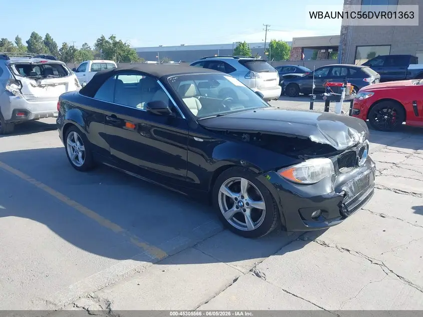 2013 BMW 128I VIN: WBAUN1C56DVR01363 Lot: 45305566
