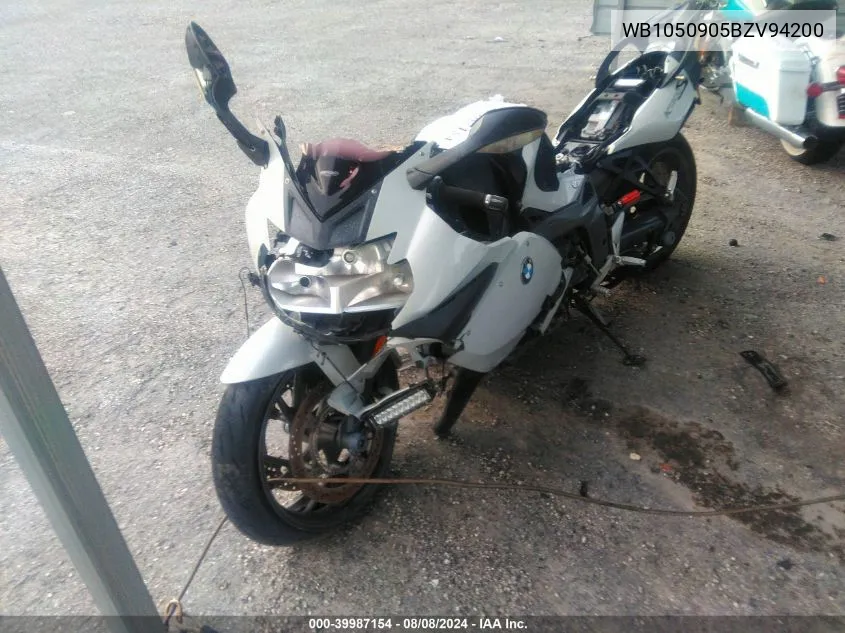 WB1050905BZV94200 2011 BMW K1300 S