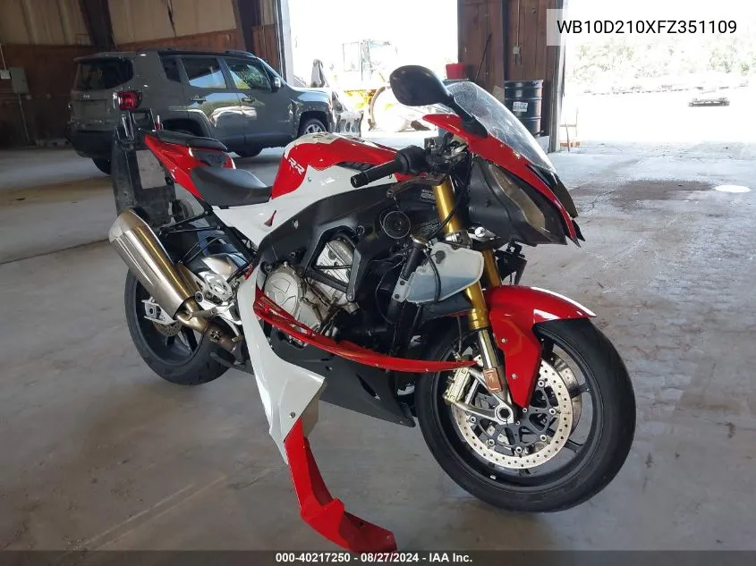 WB10D210XFZ351109 2015 BMW S 1000 Rr