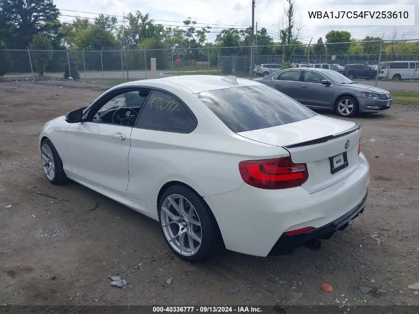 WBA1J7C54FV253610 2015 BMW M235