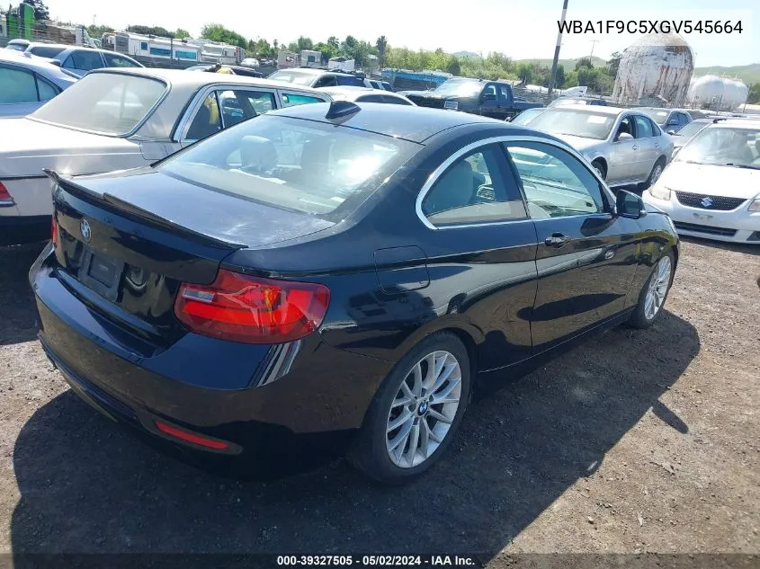 WBA1F9C5XGV545664 2016 BMW 228I