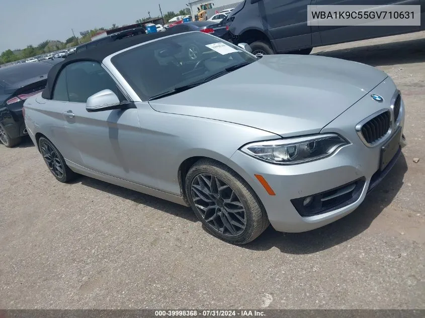 WBA1K9C55GV710631 2016 BMW 228I