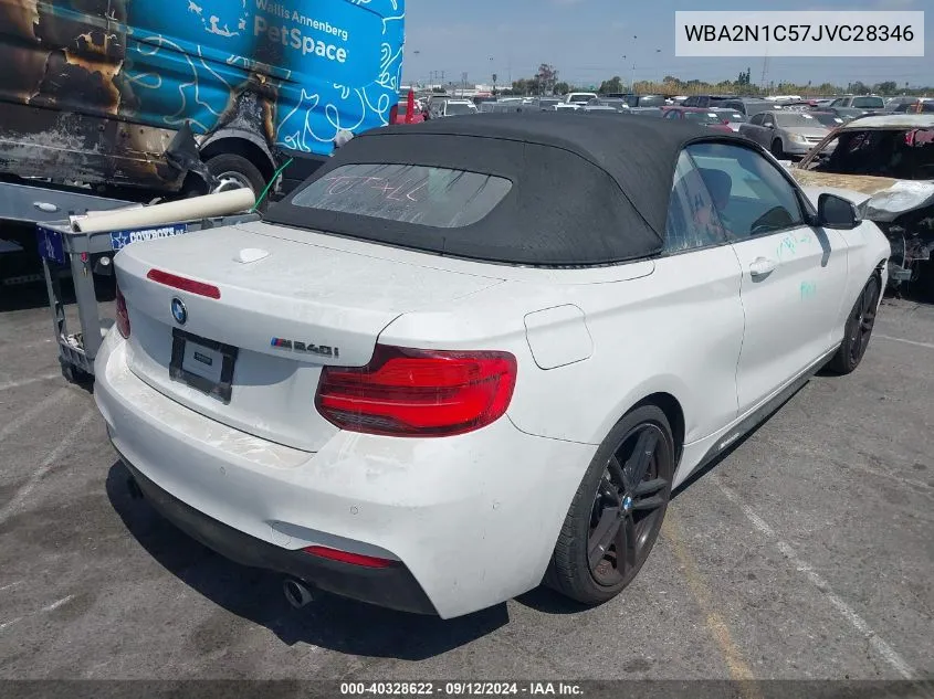 WBA2N1C57JVC28346 2018 BMW M240I