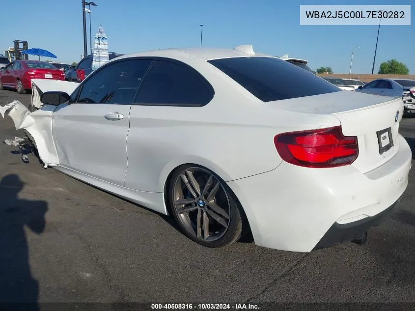 WBA2J5C00L7E30282 2020 BMW M240I