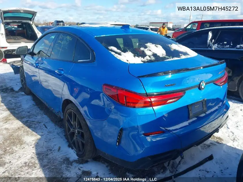 WBA13AL05M7H45272 2021 BMW M235I Gran Coupe xDrive