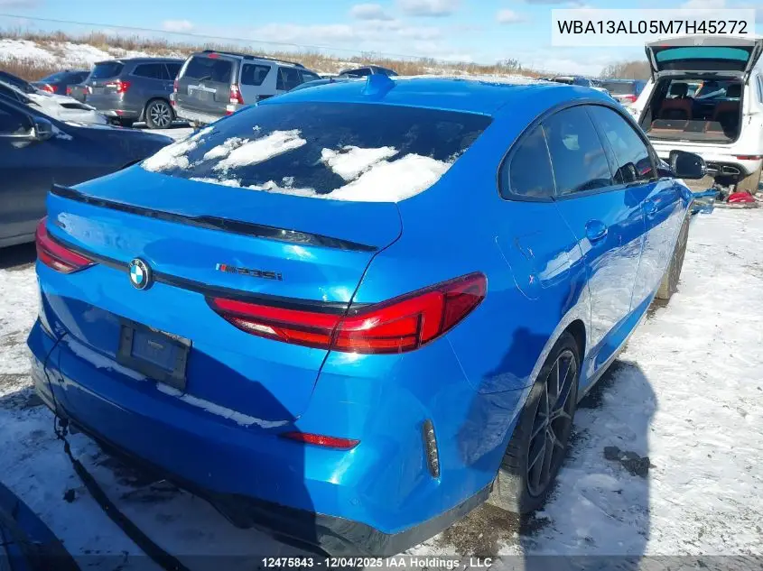 WBA13AL05M7H45272 2021 BMW M235I Gran Coupe xDrive