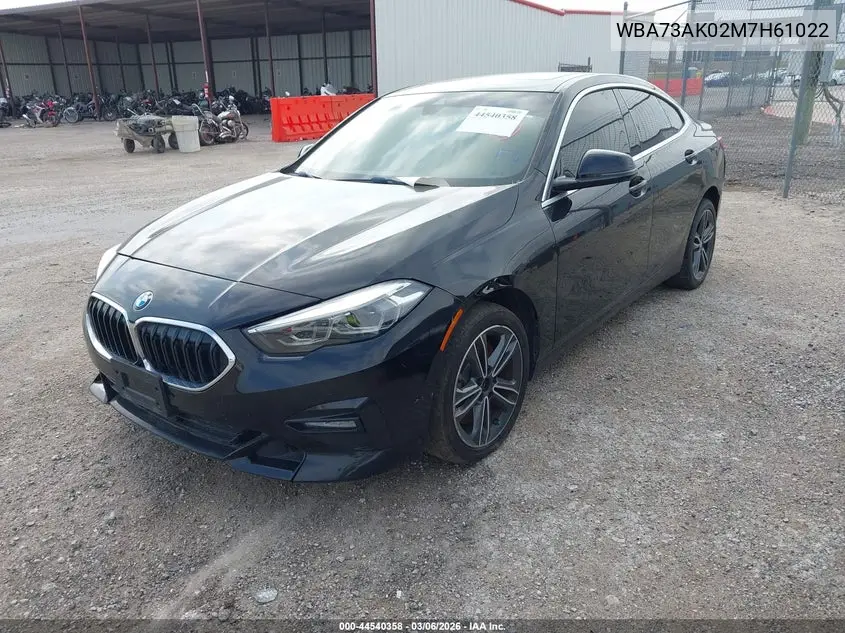 WBA73AK02M7H61022 2021 BMW 228I Gran Coupe xDrive