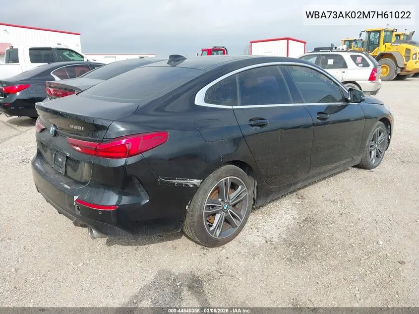 WBA73AK02M7H61022 2021 BMW 228I Gran Coupe xDrive