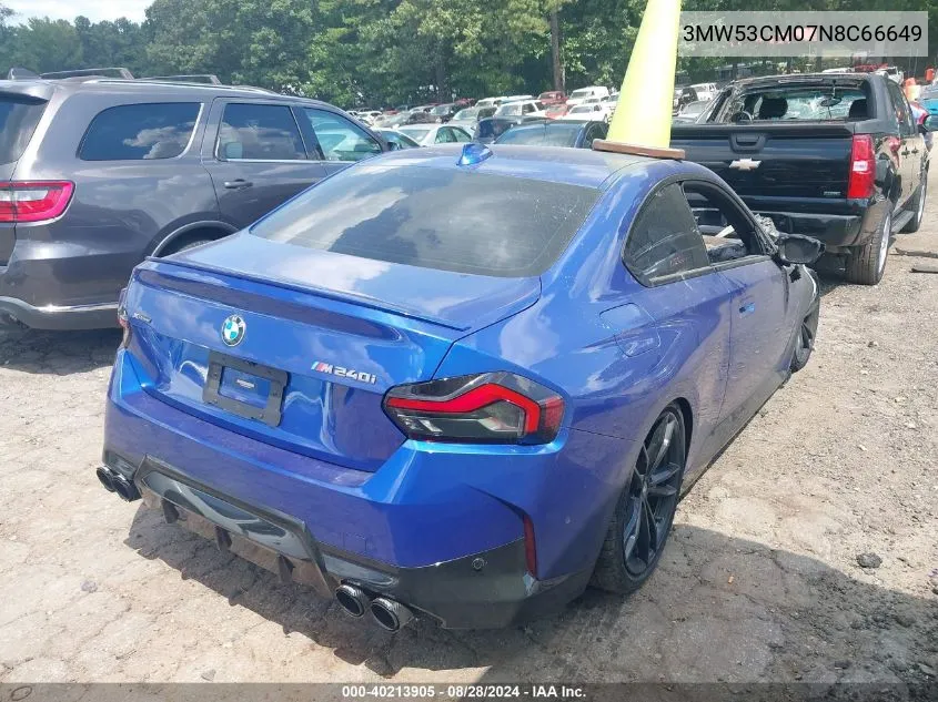 3MW53CM07N8C66649 2022 BMW M240 I xDrive