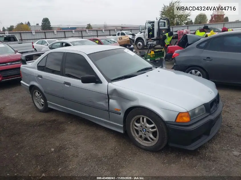 WBACD4324VAV44716 1997 BMW 328I