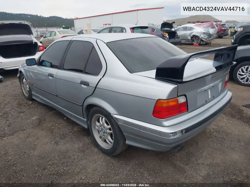 WBACD4324VAV44716 1997 BMW 328I
