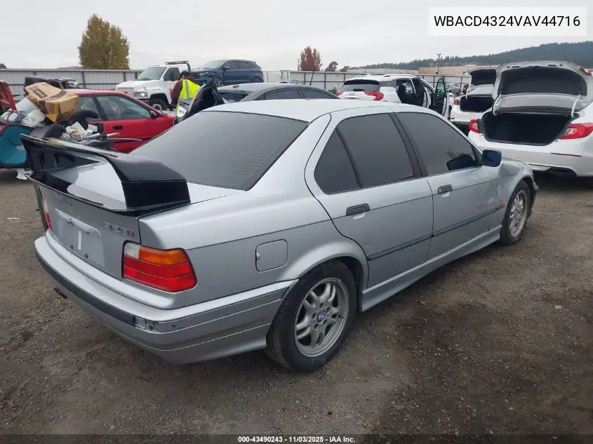 WBACD4324VAV44716 1997 BMW 328I