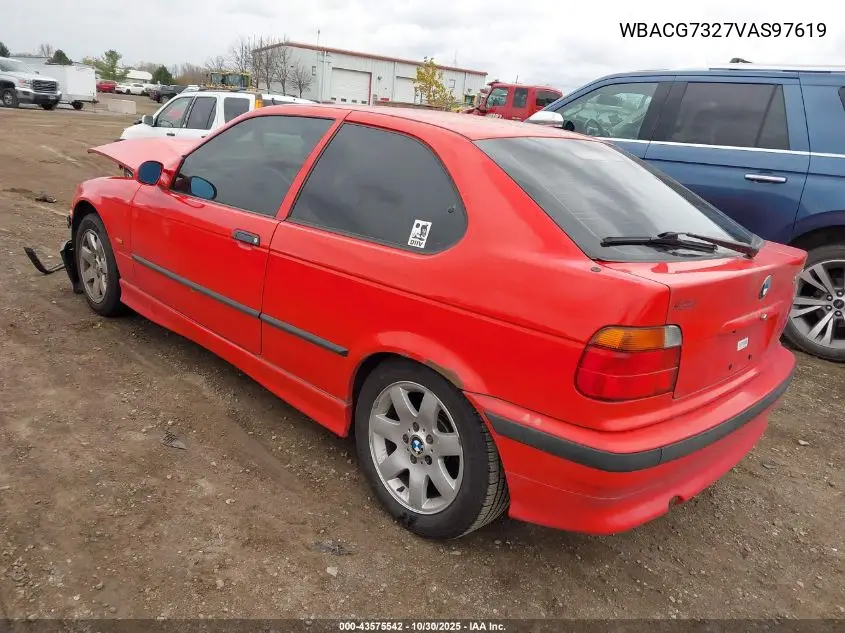WBACG7327VAS97619 1997 BMW 318Ti