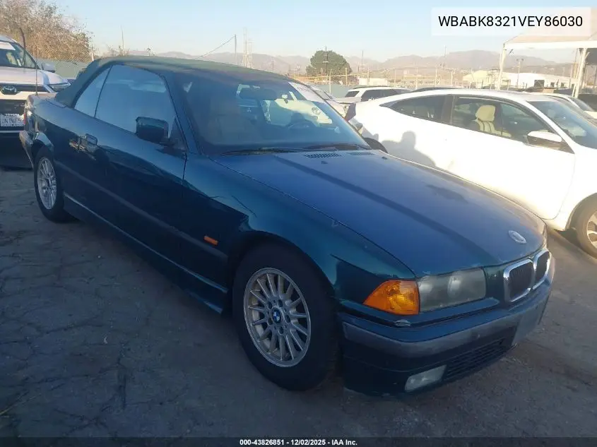 WBABK8321VEY86030 1997 BMW 328Ic