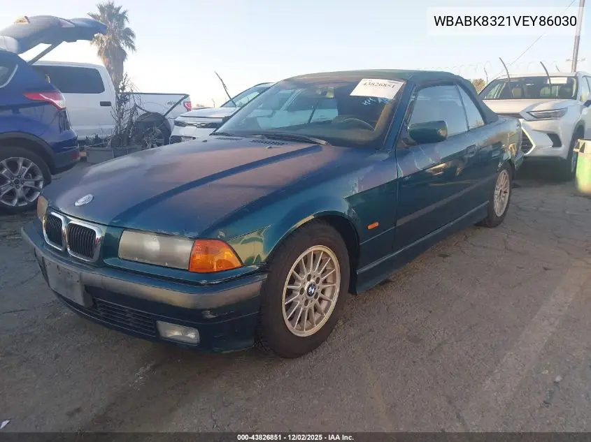 WBABK8321VEY86030 1997 BMW 328Ic