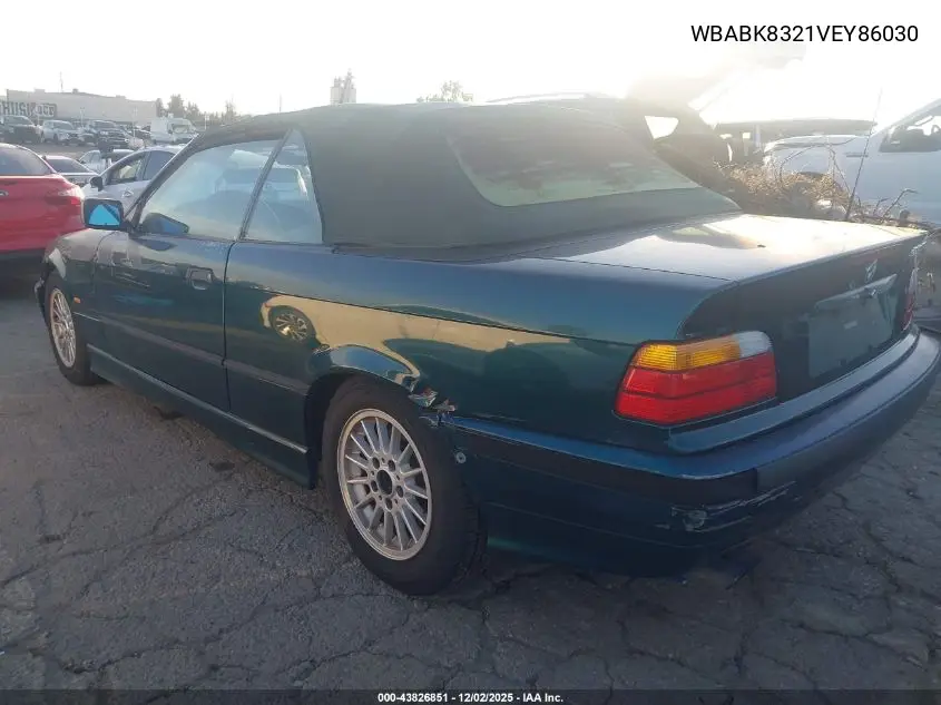 WBABK8321VEY86030 1997 BMW 328Ic