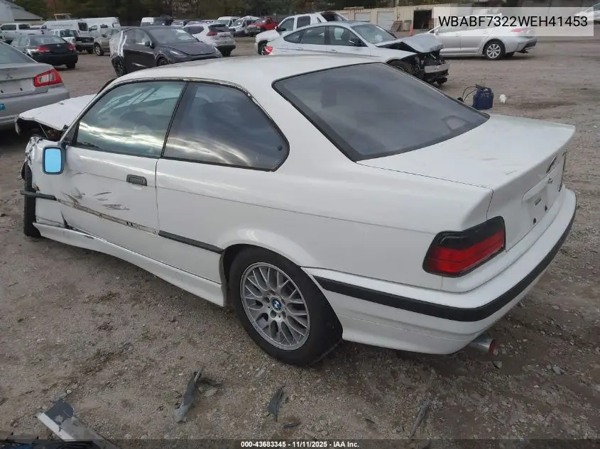 WBABF7322WEH41453 1998 BMW 323Is