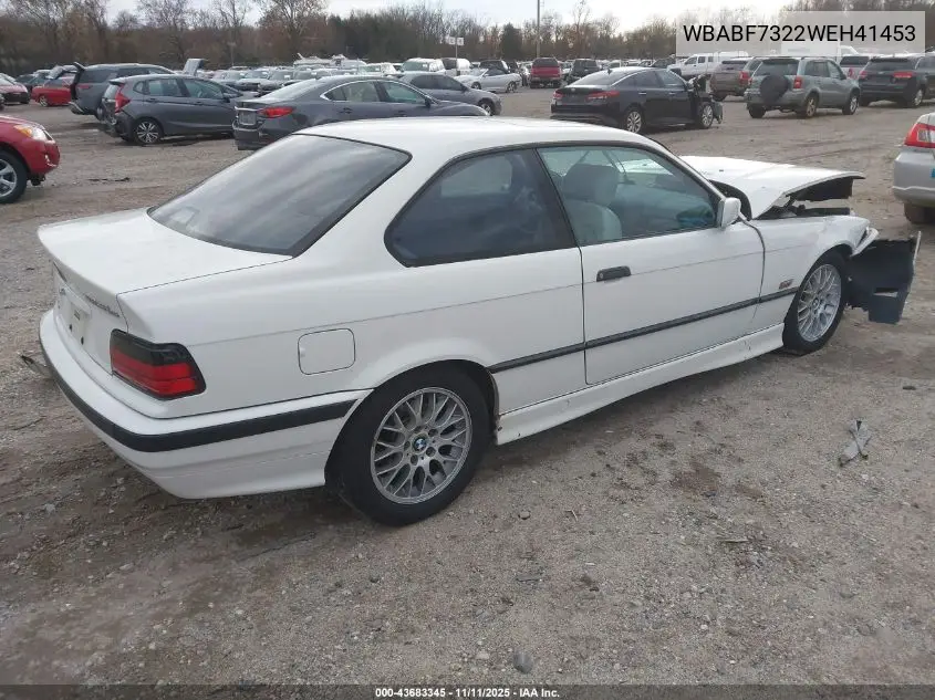 WBABF7322WEH41453 1998 BMW 323Is
