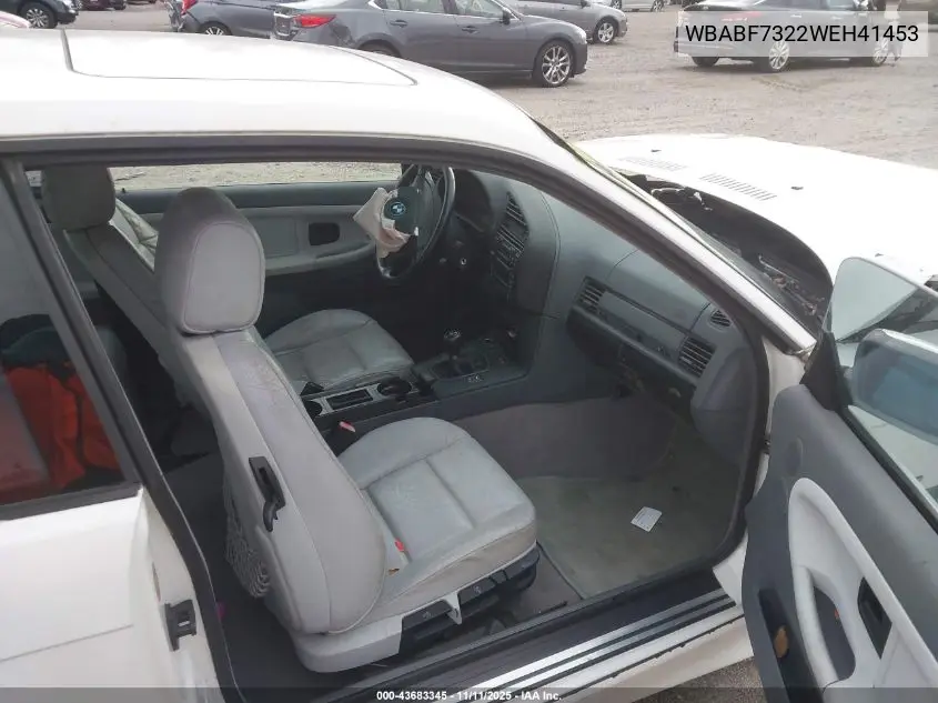 WBABF7322WEH41453 1998 BMW 323Is