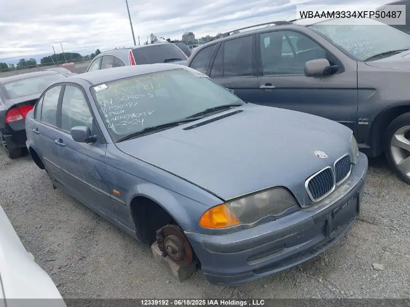 WBAAM3334XFP50487 1999 BMW 3-Series