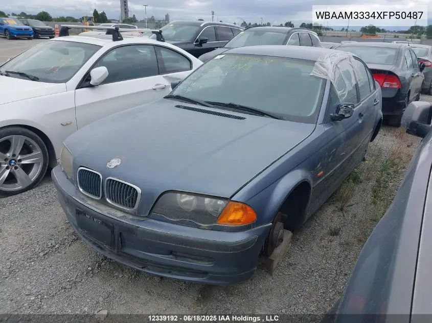 WBAAM3334XFP50487 1999 BMW 3-Series