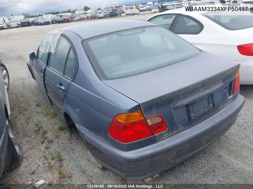 WBAAM3334XFP50487 1999 BMW 3-Series