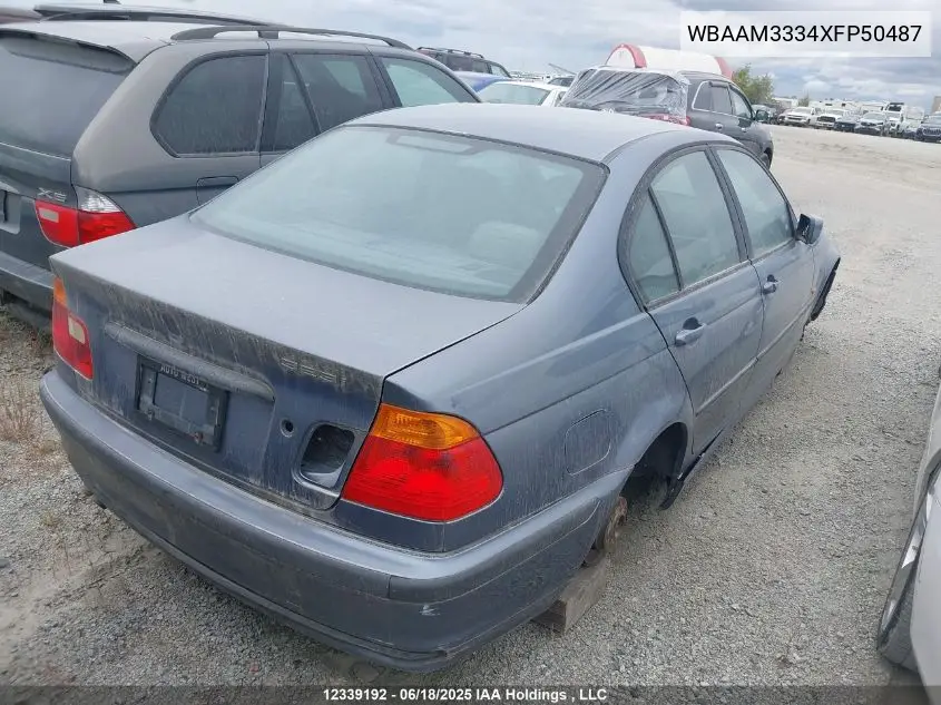 WBAAM3334XFP50487 1999 BMW 3-Series