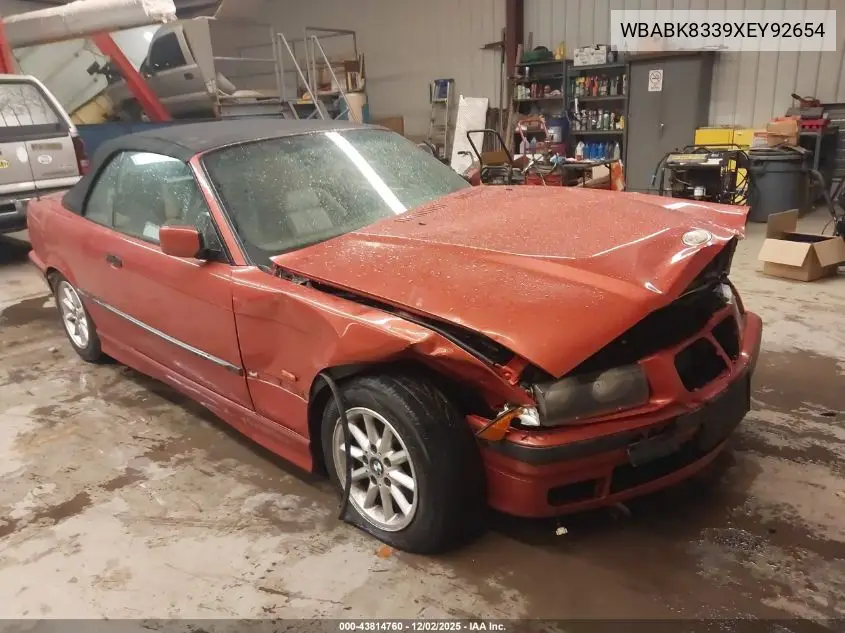 WBABK8339XEY92654 1999 BMW 328Ic