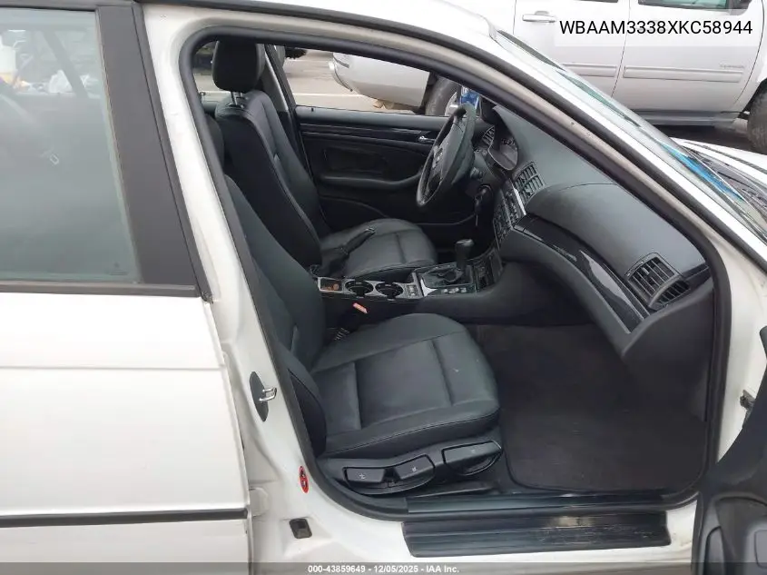 WBAAM3338XKC58944 1999 BMW 323I