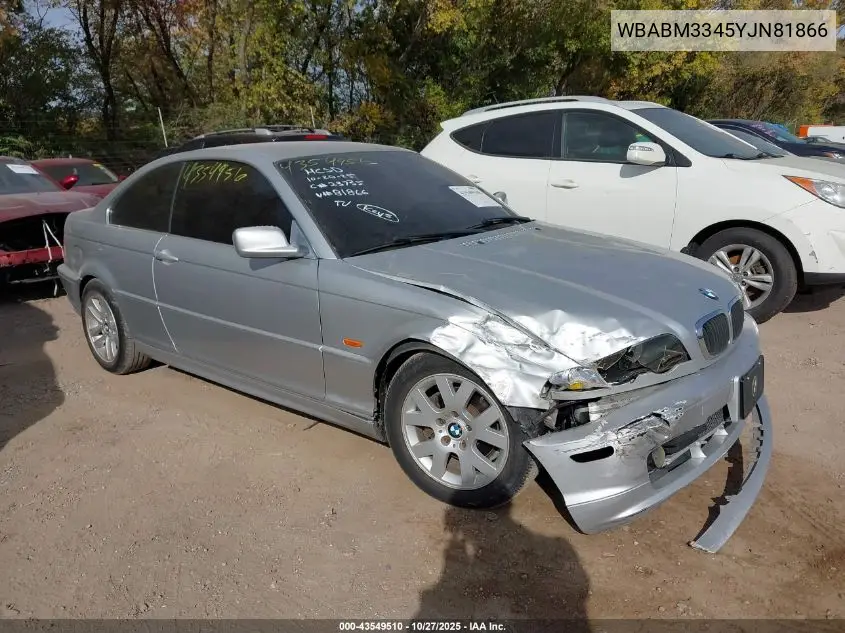WBABM3345YJN81866 2000 BMW 323Ci