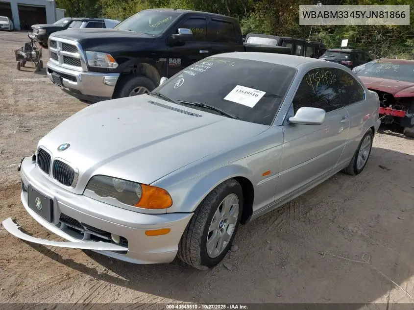 WBABM3345YJN81866 2000 BMW 323Ci