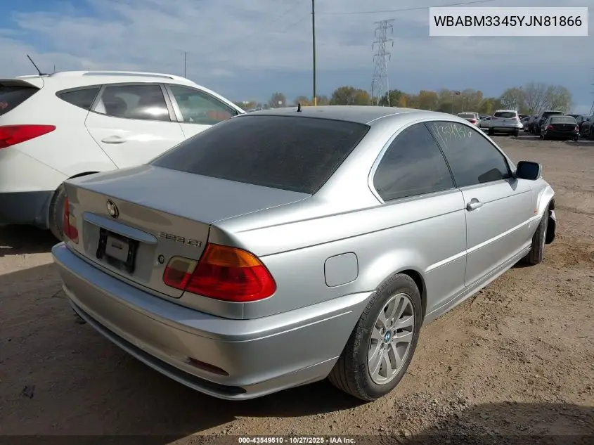 WBABM3345YJN81866 2000 BMW 323Ci