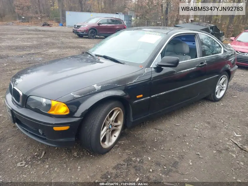 WBABM5347YJN92783 2000 BMW 328Ci