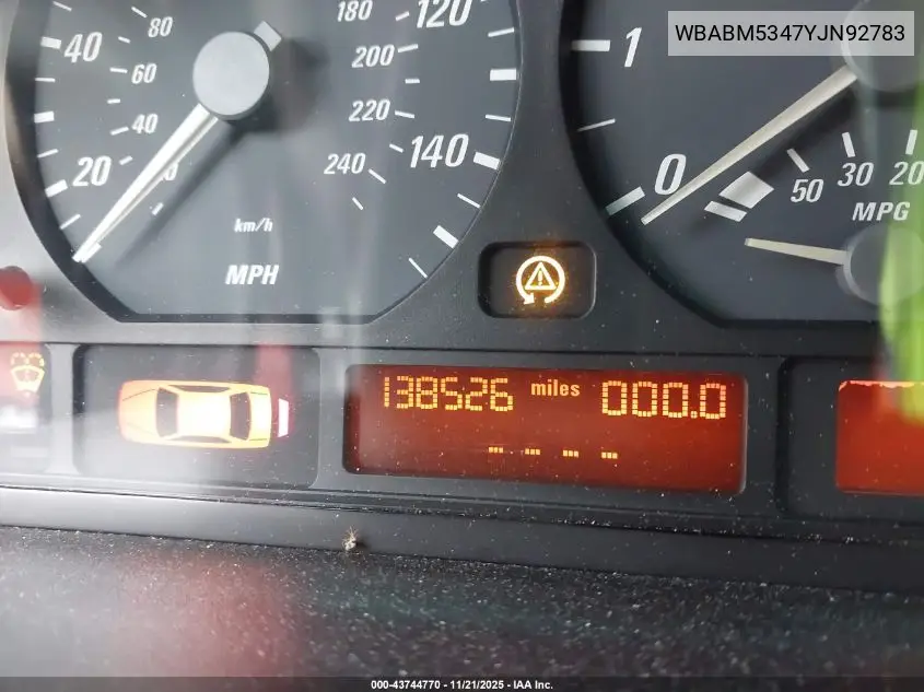 WBABM5347YJN92783 2000 BMW 328Ci