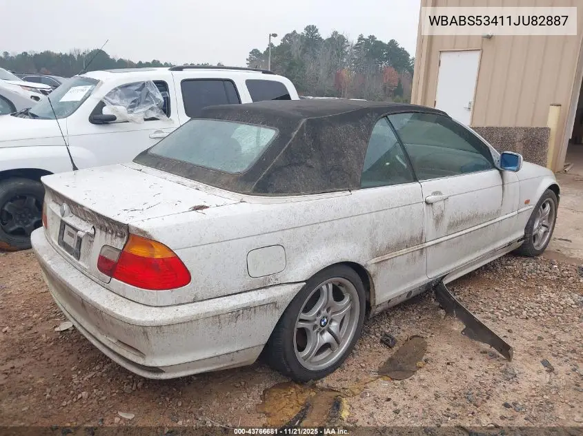 WBABS53411JU82887 2001 BMW 330Ci