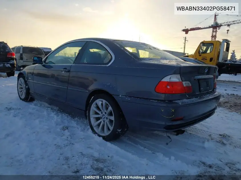 WBABN33402PG58471 2002 BMW 325 Ci