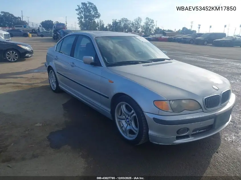 WBAEV53452KM17850 2002 BMW 330I