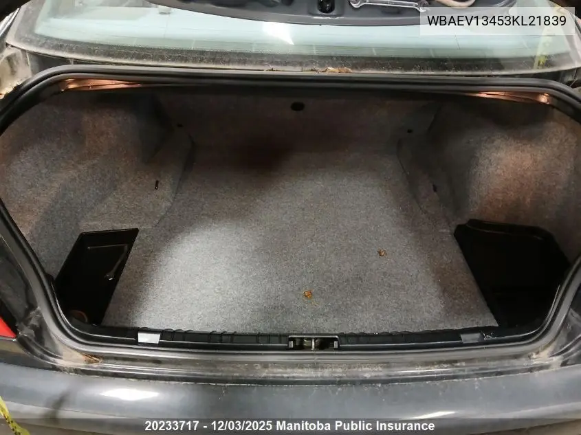 WBAEV13453KL21839 2003 BMW 320I