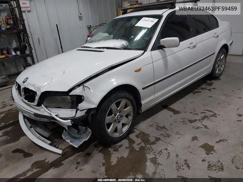 WBAEU33463PF59459 2003 BMW 325Xi