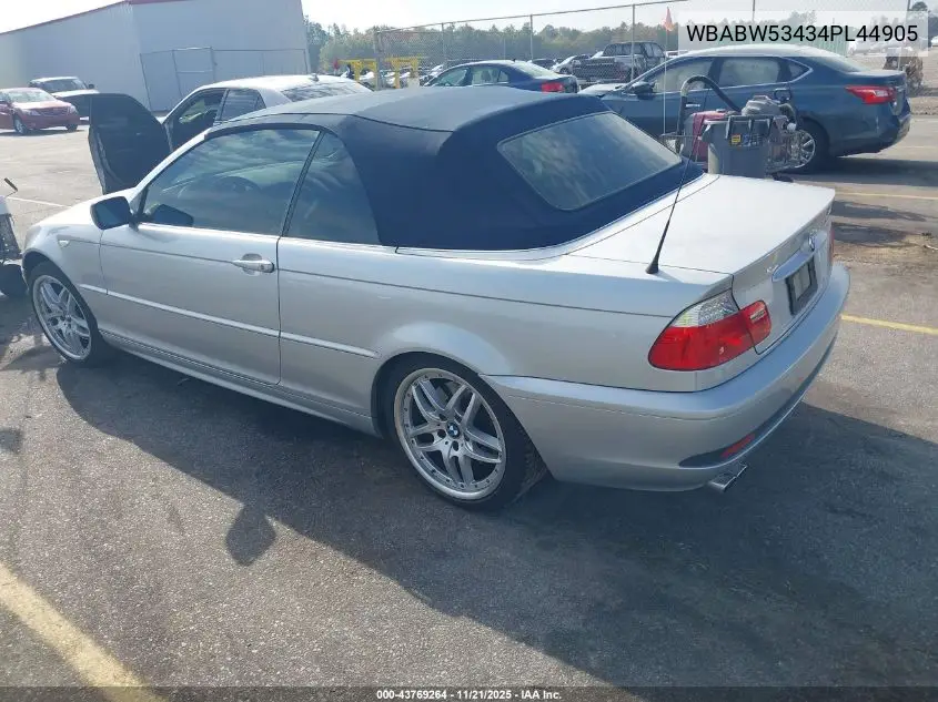 WBABW53434PL44905 2004 BMW 330Ci
