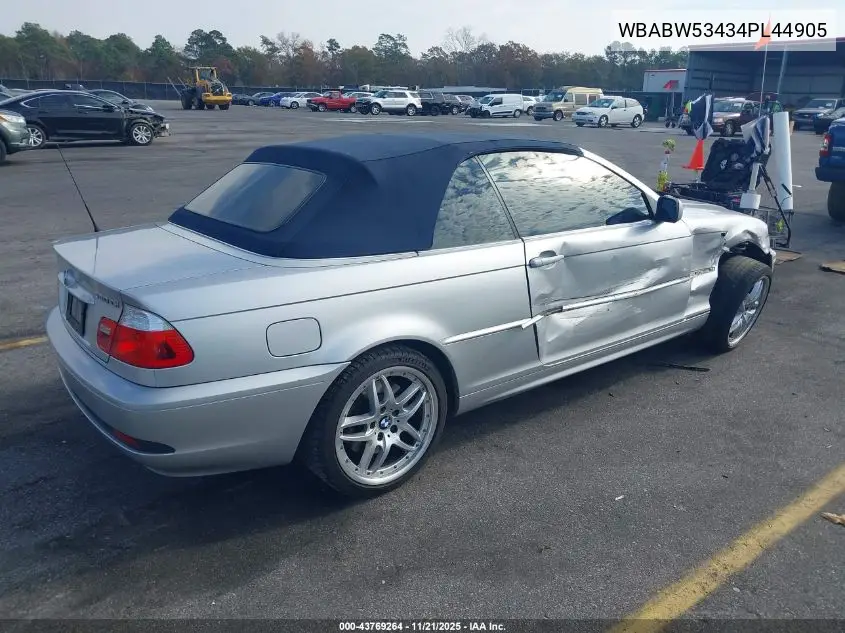 WBABW53434PL44905 2004 BMW 330Ci