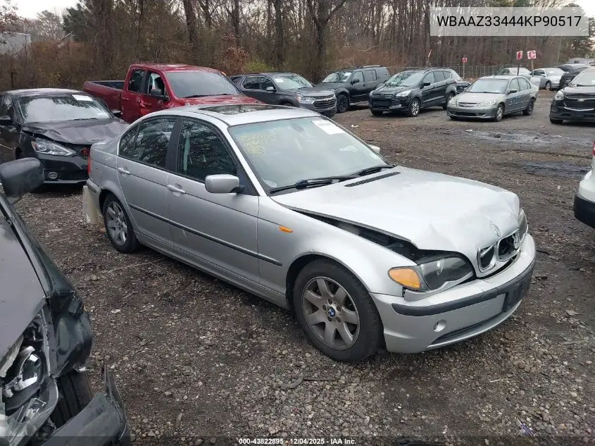 WBAAZ33444KP90517 2004 BMW 325I