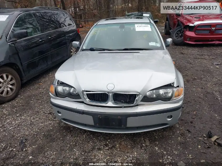 WBAAZ33444KP90517 2004 BMW 325I