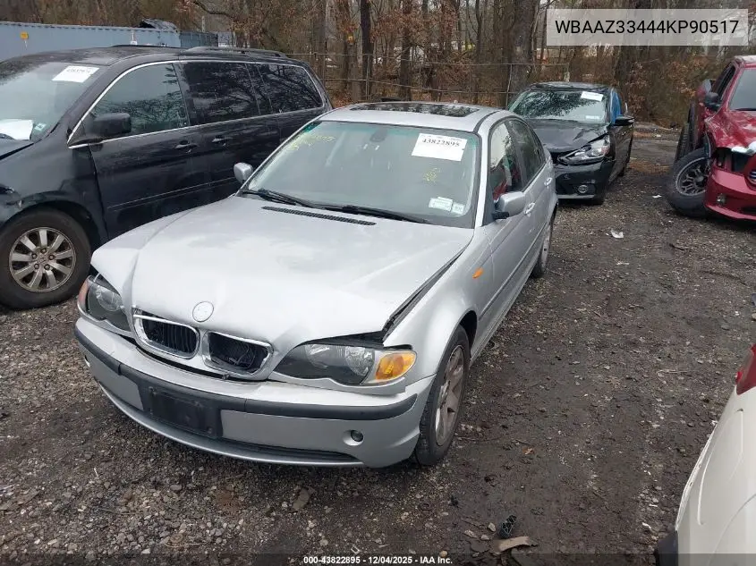 WBAAZ33444KP90517 2004 BMW 325I