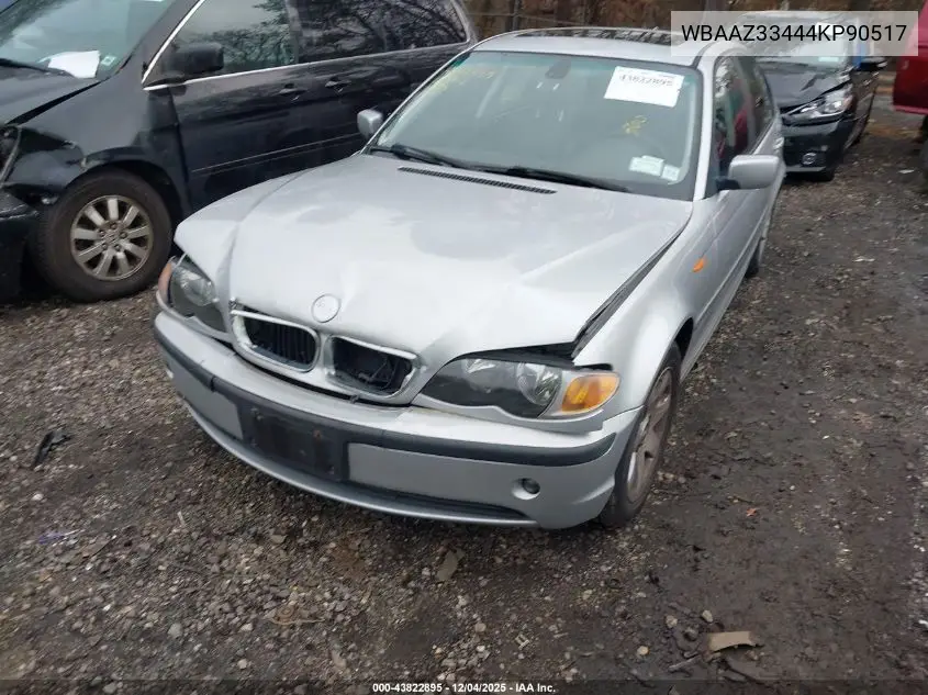 WBAAZ33444KP90517 2004 BMW 325I