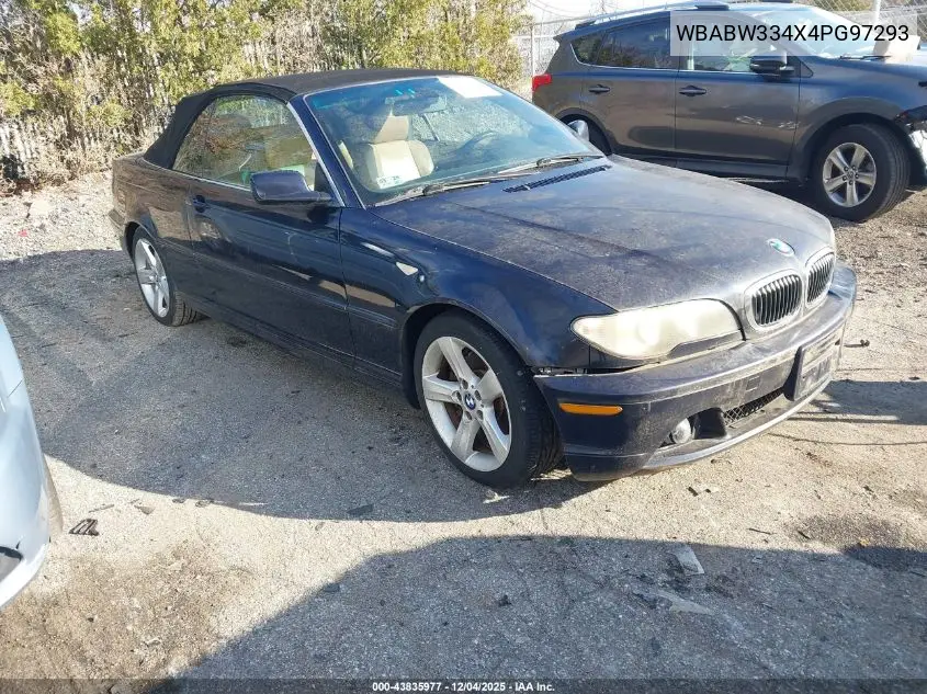 WBABW334X4PG97293 2004 BMW 325Ci