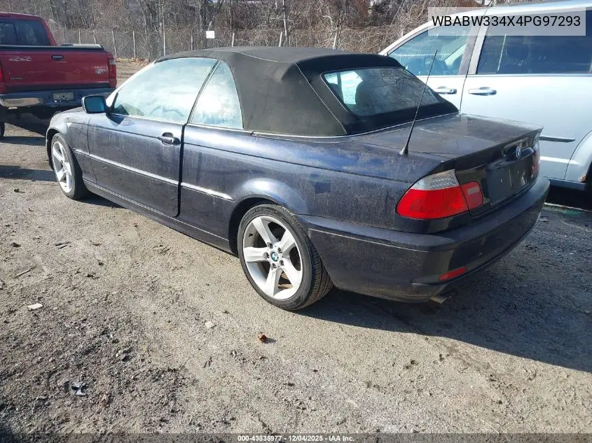 WBABW334X4PG97293 2004 BMW 325Ci