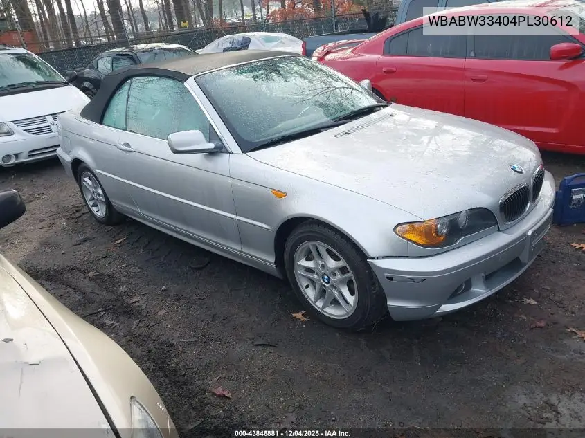 WBABW33404PL30612 2004 BMW 325Ci