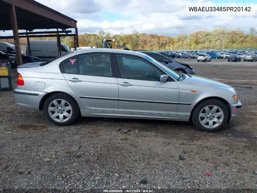 WBAEU33485PR20142 2005 BMW 325Xi
